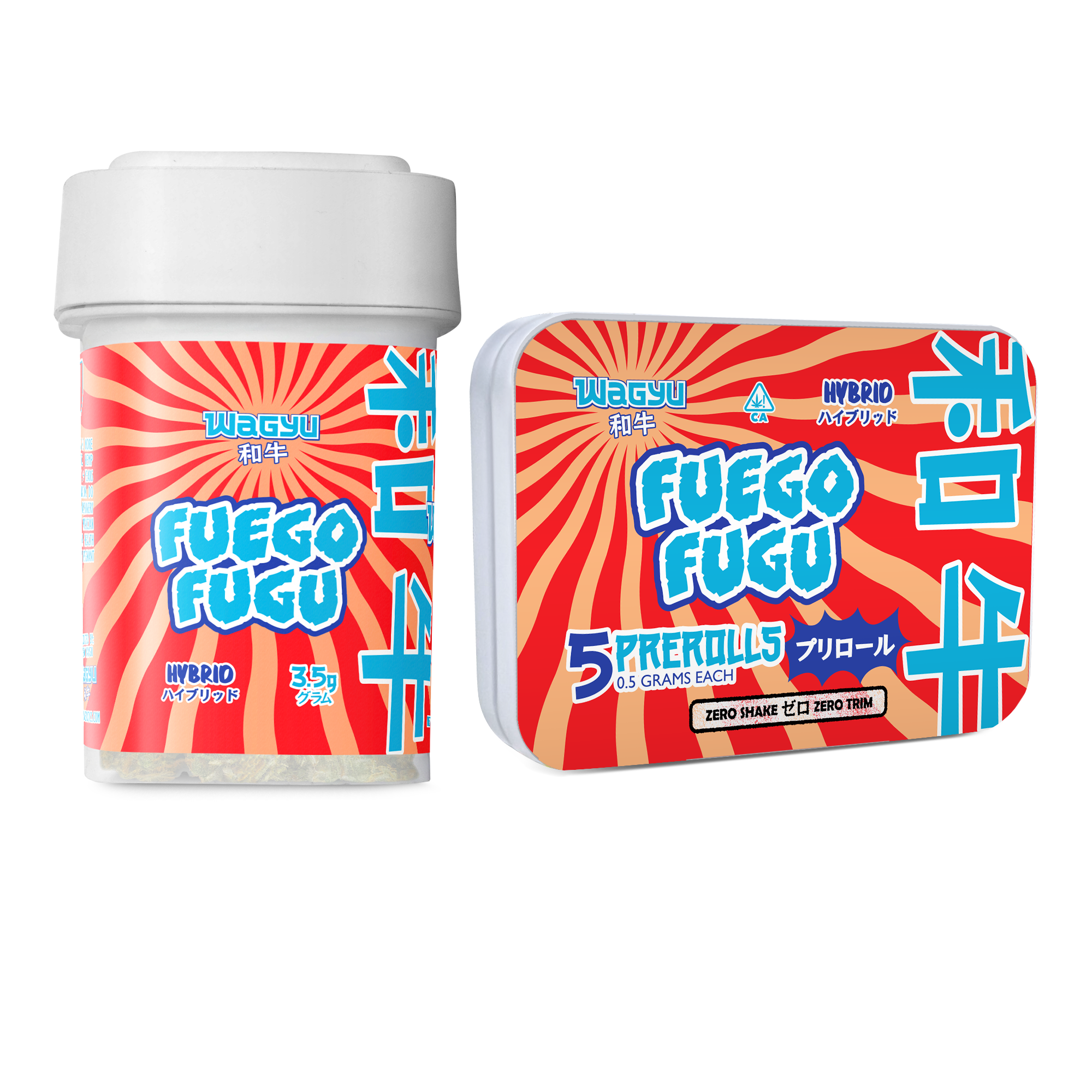 This is Wagyu's Fuego Fugo flower (Tin & Jar)